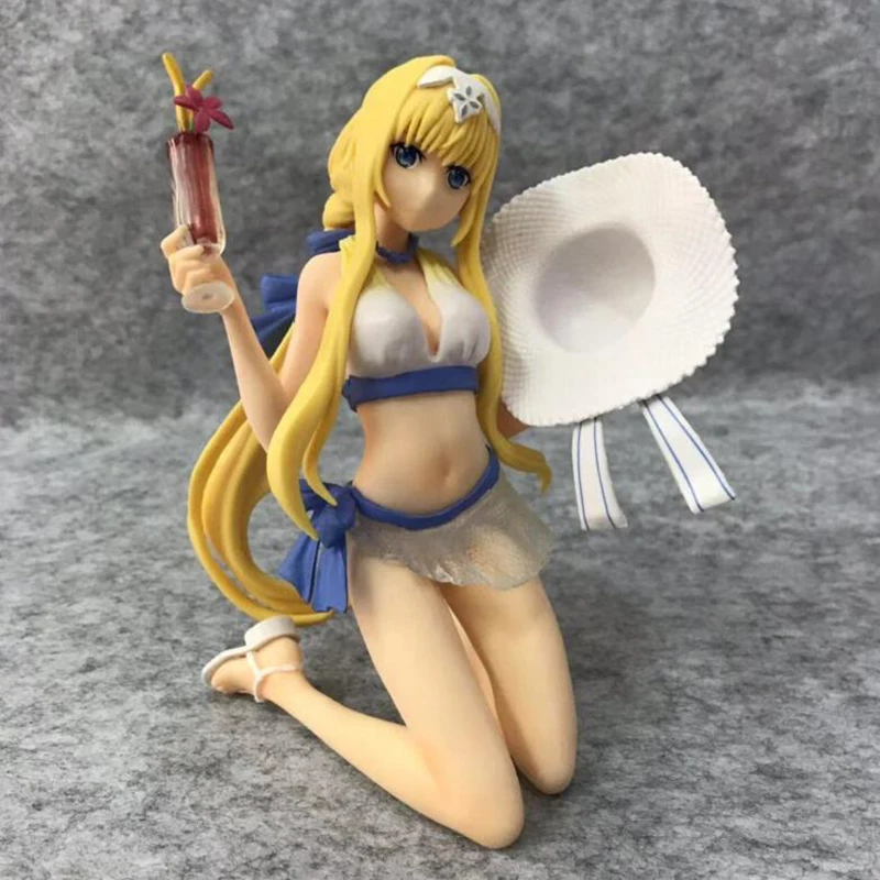 Sword Art Online Yuuki Asuna bikini anime model figure summer swimsuit action PVC doll figures kids gift
Sword Art Online Yuuki Asuna bikini anime model figure summer swimsuit action PVC doll figures kids gift