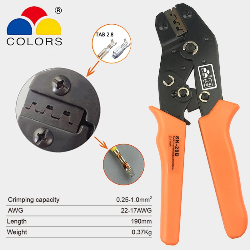 crimping tool terminal ferrule crimper wire crimp sn-28b pince a sertir alicate crimpador Multi krimptang hand tool pliers
crimping tool terminal ferrule crimper wire crimp sn-28b pince a sertir alicate crimpador Multi krimptang hand tool pliers