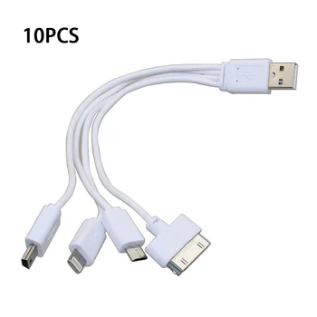 10 PCS 4 In 1 Universal Micro USB Cable Line Fast Charging Wire Phone For Samsung Xiaomi Huawei Iphone 4S 5S 6S 7 Plus
10 PCS 4 In 1 Universal Micro USB Cable Line Fast Charging Wire Phone For Samsung Xiaomi Huawei Iphone 4S 5S 6S 7 Plus