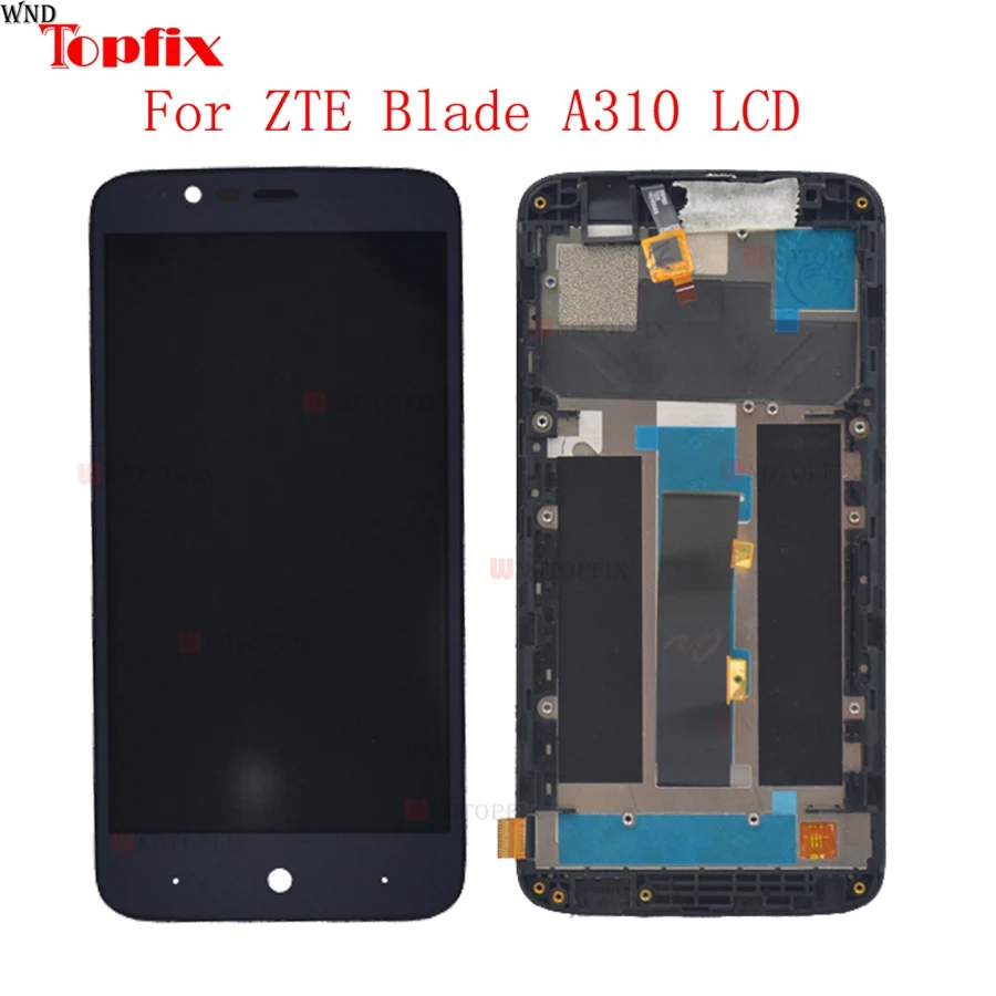 In Stock 5.0"For ZTE Blade A310 LCD Display Touch Screen Digitizer Assembly With Frame LCD Replacement Parts For ZTE Blade A310
In Stock 5.0"For ZTE Blade A310 LCD Display Touch Screen Digitizer Assembly With Frame LCD Replacement Parts For ZTE Blade A310