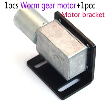 High torque 1pcs 24RPM 12V NEW DC Gearmotor +1pcs Motor bracket 12v Worm motor dc gear brushless dc motor free shipping
High torque 1pcs 24RPM 12V NEW DC Gearmotor +1pcs Motor bracket 12v Worm motor dc gear brushless dc motor free shipping