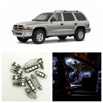 9pcs Canbus Xenon White Car LED Light Bulbs Interior Package Kit For 1998-2003 Dodge Durango Map Dome License Plate Lamp
9pcs Canbus Xenon White Car LED Light Bulbs Interior Package Kit For 1998-2003 Dodge Durango Map Dome License Plate Lamp