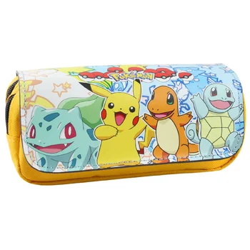 Pocket Monster Pikachu Anime Cosmetic Cases Men Women's Zipper Money Bag Travel Accessories Bag
Pocket Monster Pikachu Anime Cosmetic Cases Men Women's Zipper Money Bag Travel Accessories Bag