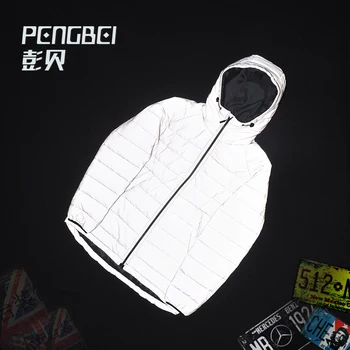 2020 men's reflective cotton-padded jacket in winter Hip hop and cotton hooded warm cotton-padded clothes
2020 men's reflective cotton-padded jacket in winter Hip hop and cotton hooded warm cotton-padded clothes