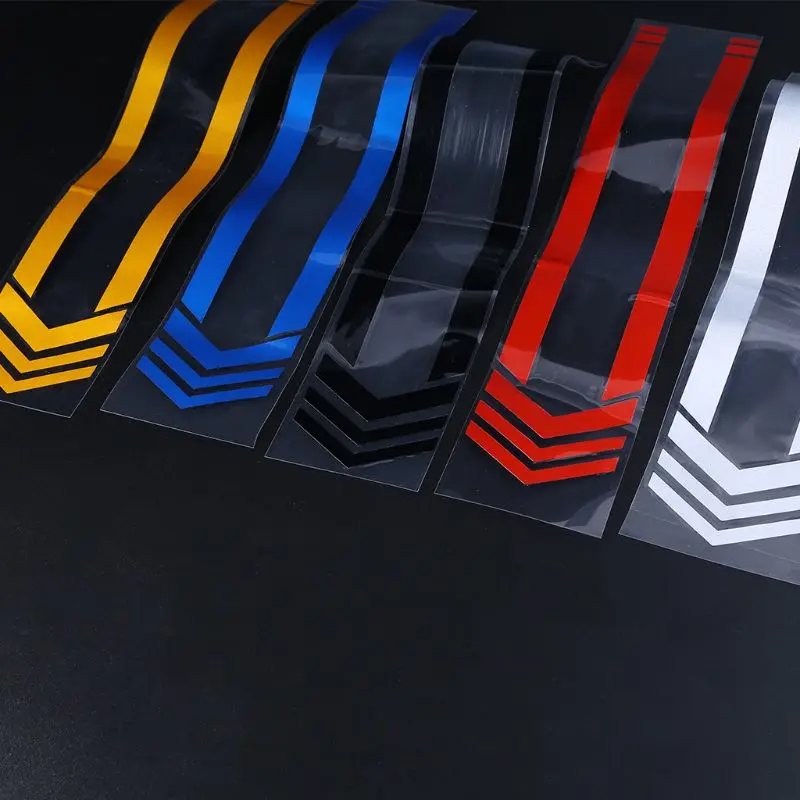 Universal Motorcycle Reflective Stickers Wheel on Waterproof Safety Warning Arrow Tape Car Decals Styling Accessories
Universal Motorcycle Reflective Stickers Wheel on Waterproof Safety Warning Arrow Tape Car Decals Styling Accessories