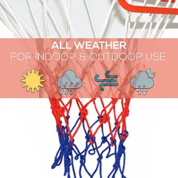 2019 Indoor Outdoor Heavy Duty Basketball Net Replacement Wear-resistant Nylon Basketball Net Durable Rugged Fits Standard Rims
2019 Indoor Outdoor Heavy Duty Basketball Net Replacement Wear-resistant Nylon Basketball Net Durable Rugged Fits Standard Rims