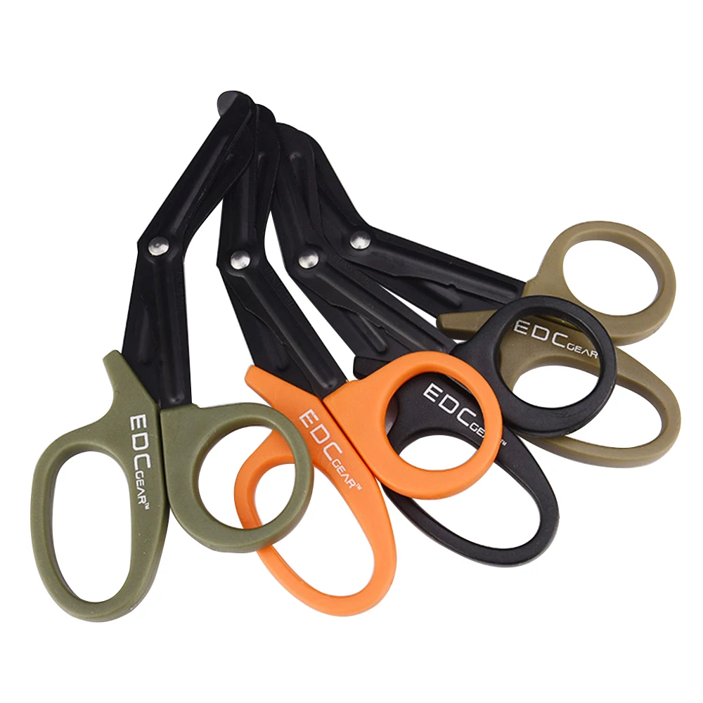 EMT Tactical Multi-functional Stainless Steel Rescue Bandage Scissor with Saw Tooth for Emergency First Aid Shears Outdoor
EMT Tactical Multi-functional Stainless Steel Rescue Bandage Scissor with Saw Tooth for Emergency First Aid Shears Outdoor