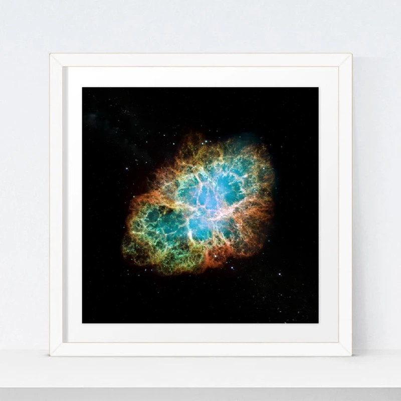 Hubble image of the Crab Nebula Canvas Print