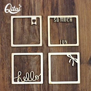 QITAI 24 PCS/SET Handmade Wooden Crafts Home Decoration Accessory Scrapbooks Painting DIY Natural Photo Frame Ornaments WF056
QITAI 24 PCS/SET Handmade Wooden Crafts Home Decoration Accessory Scrapbooks Painting DIY Natural Photo Frame Ornaments WF056