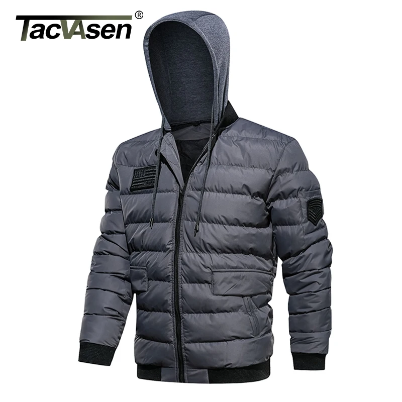 TACVASEN Men Winter Jacket Coat Thermal Military Jacket Man Parkas Thicken Casual Cotton Jacket Coats Hooded Jackets
TACVASEN Men Winter Jacket Coat Thermal Military Jacket Man Parkas Thicken Casual Cotton Jacket Coats Hooded Jackets