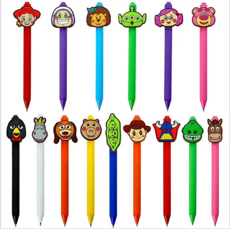 Toy Story Rex Woody candy color frosted 0.5 mm black gel pen Creative Learning stationery ball-point pen for kids
Toy Story Rex Woody candy color frosted 0.5 mm black gel pen Creative Learning stationery ball-point pen for kids