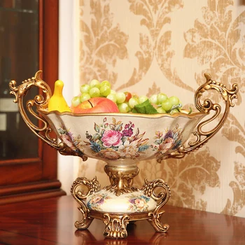 Tatiana series of European luxury retro living room decoration Home Furnishing fruit dish basin
Tatiana series of European luxury retro living room decoration Home Furnishing fruit dish basin