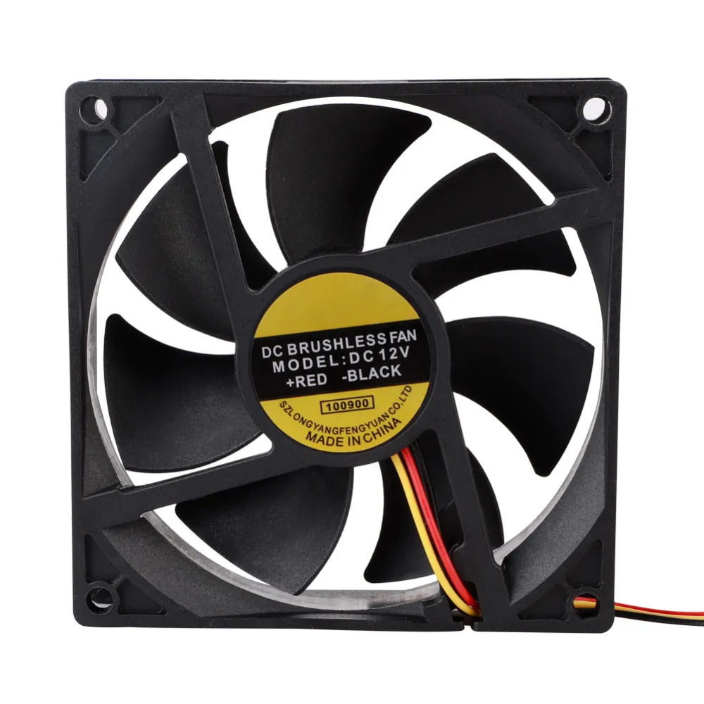 12V 3-Pin 9cm 90mm Computer Fan Portable USB Cooler Small PC CPU Cooling Computer Components Cooling Accessories Black Low Noise
12V 3-Pin 9cm 90mm Computer Fan Portable USB Cooler Small PC CPU Cooling Computer Components Cooling Accessories Black Low Noise