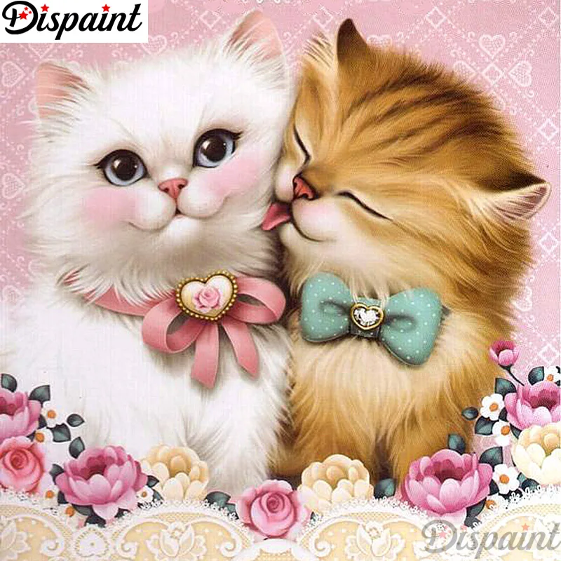 Dispaint Full Square/Round Drill 5D DIY Diamond Painting "Cat couple scenery" 3D Embroidery Cross Stitch 5D Home Decor A12341
Dispaint Full Square/Round Drill 5D DIY Diamond Painting "Cat couple scenery" 3D Embroidery Cross Stitch 5D Home Decor A12341