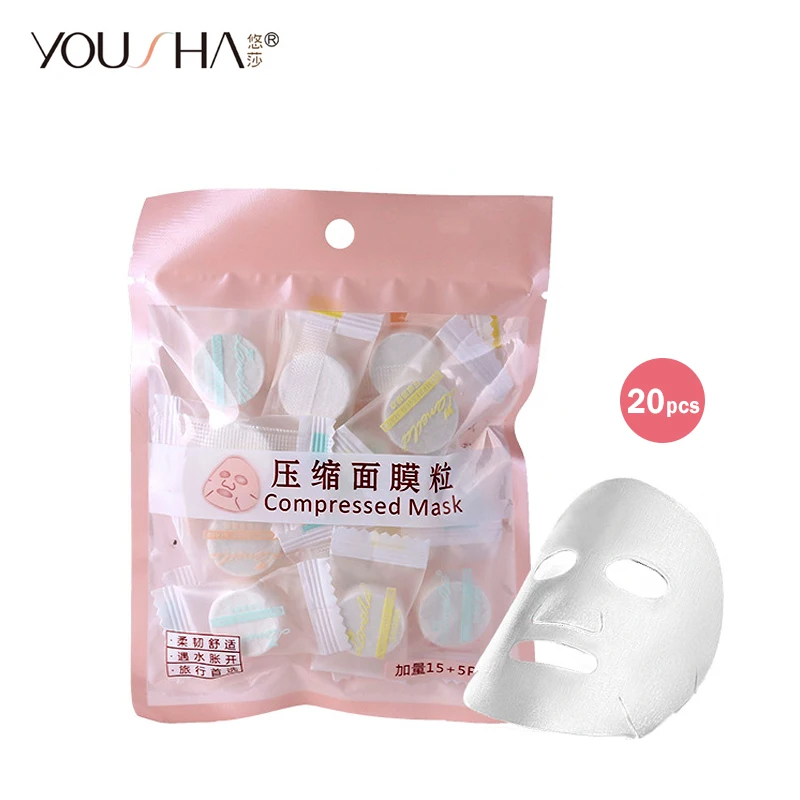 YOUSHA 20pcs Compressed Mask Compress Facial Mask whitening acne tender skin moisturizing film diy Wrapped homemade Beauty tools
YOUSHA 20pcs Compressed Mask Compress Facial Mask whitening acne tender skin moisturizing film diy Wrapped homemade Beauty tools