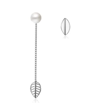 Elegant Asymmetric Leaves Plastic Pearl 925 Sterling Silver Lady Long Tassel Stud Earrings Original Jewelry For Women Gift Cheap
Elegant Asymmetric Leaves Plastic Pearl 925 Sterling Silver Lady Long Tassel Stud Earrings Original Jewelry For Women Gift Cheap