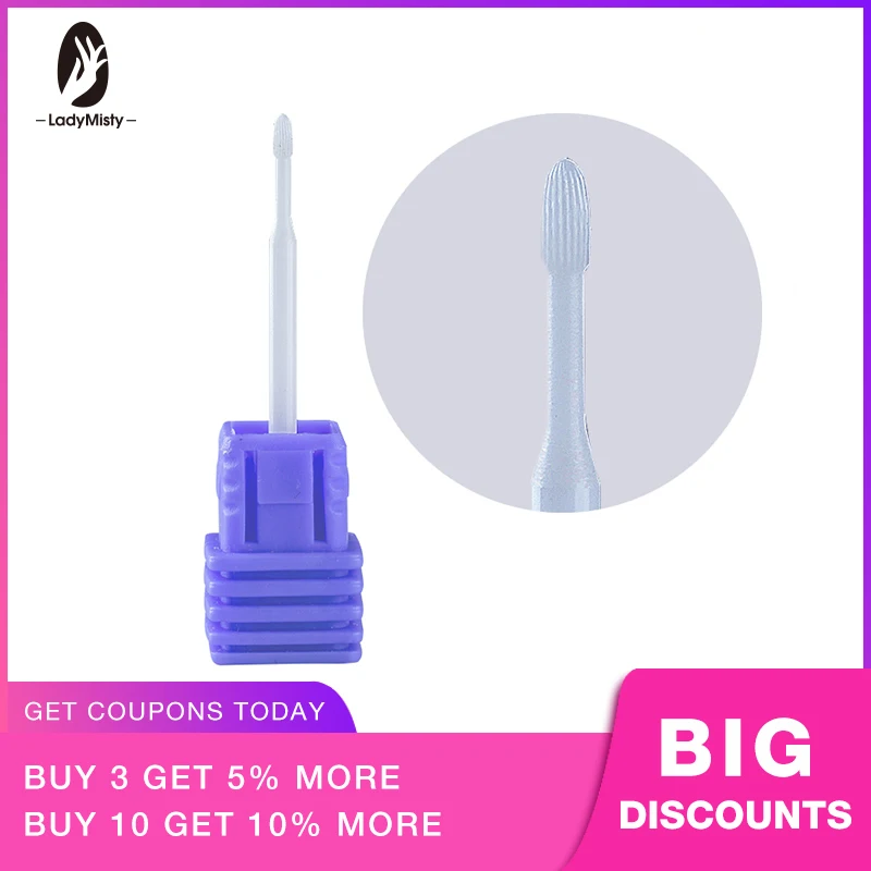 1Pcs/ Ceramic Rotary Nail Cutter Dead Skin Removal Nail Drill Bits Cuticle Clean Burr For Electric Nail Drill Machine
1Pcs/ Ceramic Rotary Nail Cutter Dead Skin Removal Nail Drill Bits Cuticle Clean Burr For Electric Nail Drill Machine