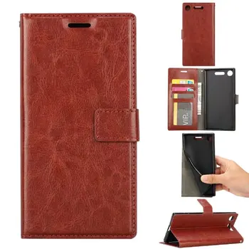 10pcs/lot Crazy Horse Leather Stand PU+TPU Cover Stand Case with card slot For Sony Xperia XZ1 Compact / XZ1 mini
10pcs/lot Crazy Horse Leather Stand PU+TPU Cover Stand Case with card slot For Sony Xperia XZ1 Compact / XZ1 mini