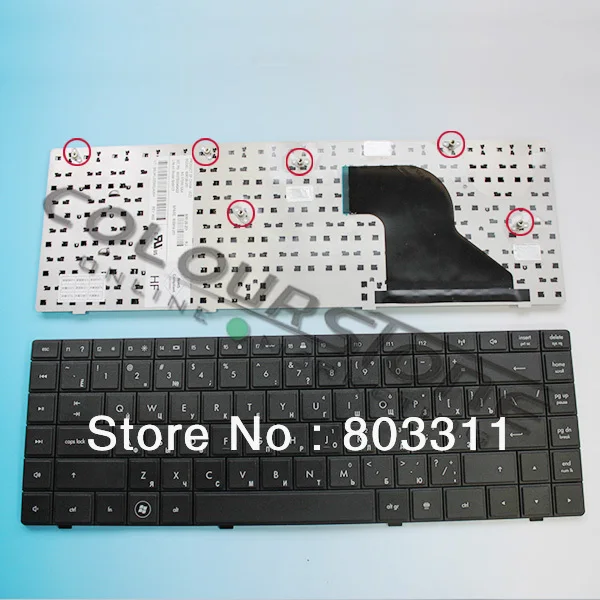 Клавиатура для ноутбука HP Compaq 625 620 621 CQ620 CQ621 CQ625 RU черная клавиатура | Компьютеры и