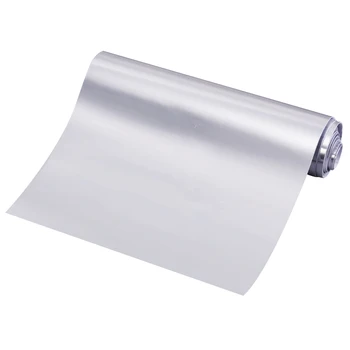 12 x 60 Inch Car Satin Reflective Electroplating Vinyl Film Wrap Sticker Sheet Air Release Adhesive (Silver) A32
12 x 60 Inch Car Satin Reflective Electroplating Vinyl Film Wrap Sticker Sheet Air Release Adhesive (Silver) A32