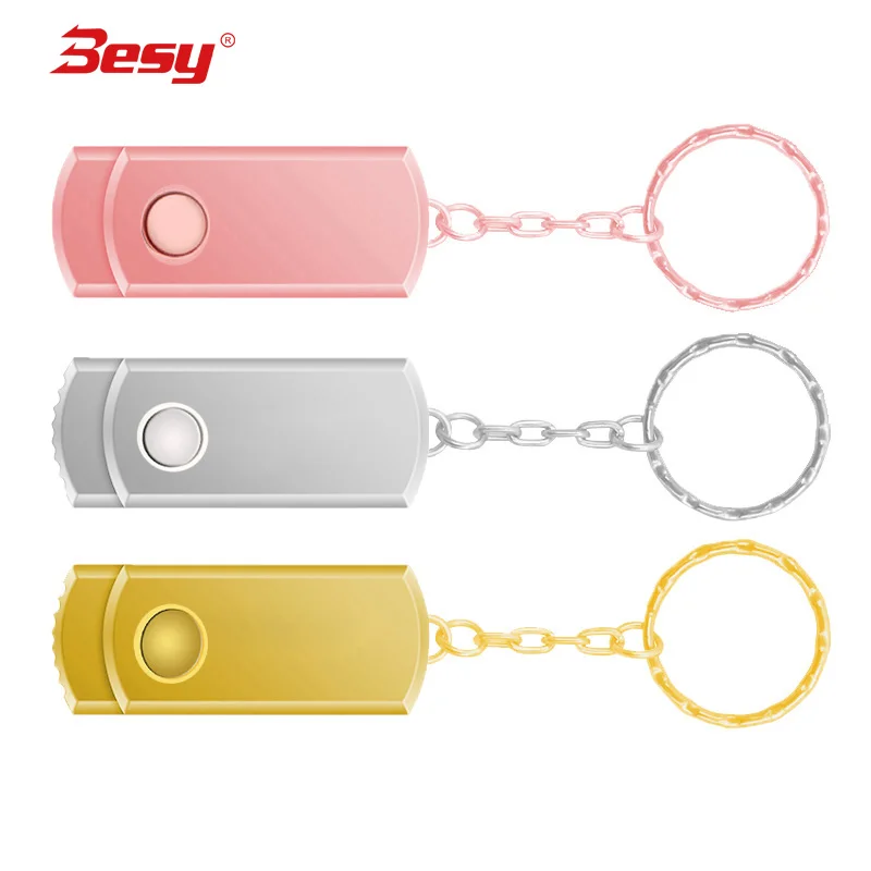 Usb флеш накопитель 64 ГБ 32 16 8 4 водонепроницаемый металлический серебристый u диск