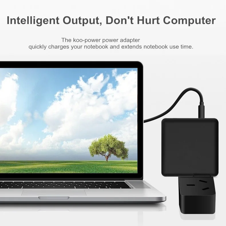 61W USB Fast Charger Power Adapter 9