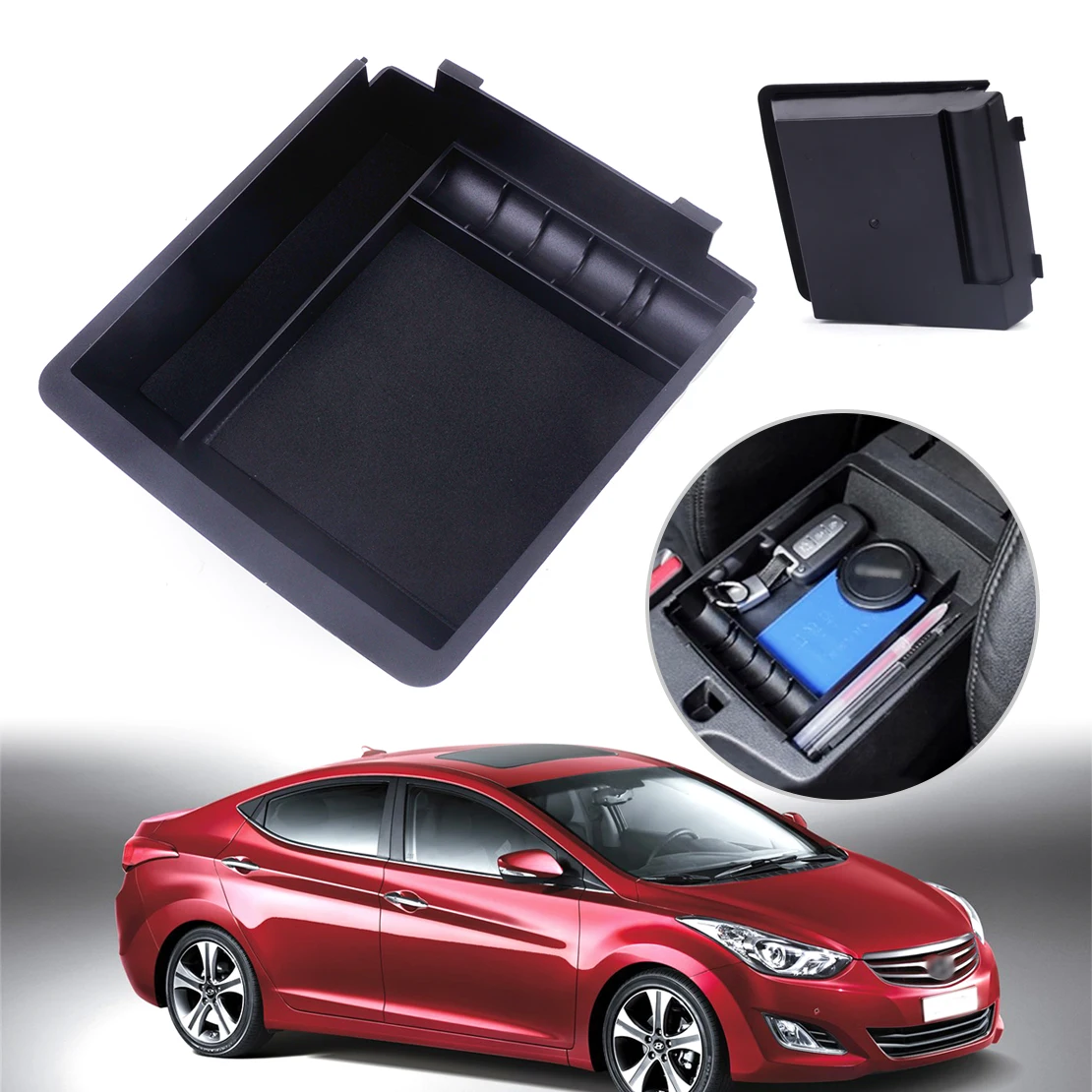 DWCX New Car Center Console Armrest Storage Box Tray Pallet Container Fit for Hyundai Elantra (MD) 2011 2012 2013 2014 2015
DWCX New Car Center Console Armrest Storage Box Tray Pallet Container Fit for Hyundai Elantra (MD) 2011 2012 2013 2014 2015