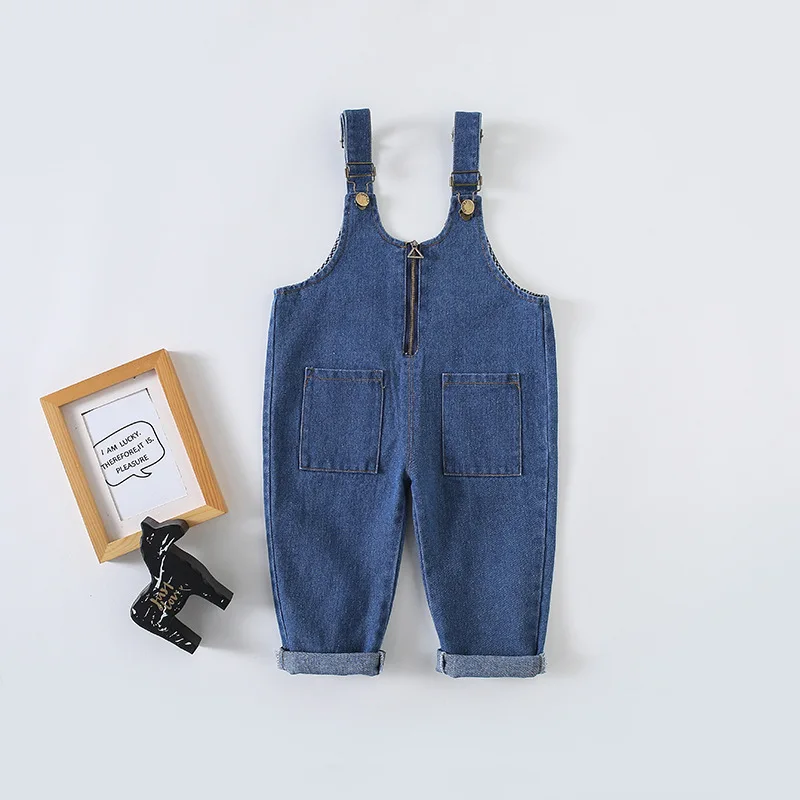 2019 Spring Baby Boys Girls Solid Blue Overalls Denim Pants Children Unisex Jeans Jumpsuit Pants Kid Clothing Free Drop Shipping
2019 Spring Baby Boys Girls Solid Blue Overalls Denim Pants Children Unisex Jeans Jumpsuit Pants Kid Clothing Free Drop Shipping