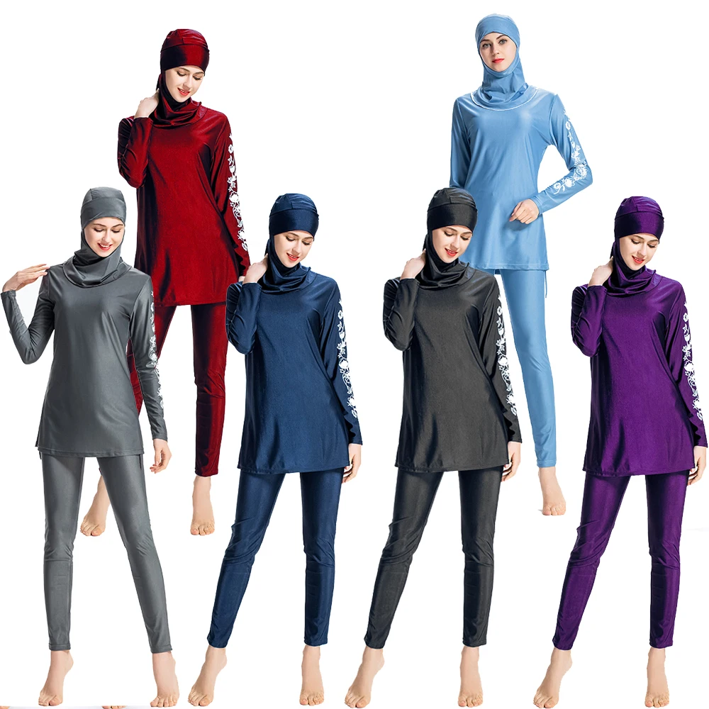 DROZENO Muslim swimsuitFemmes musulmanes Maillots De Bain Maillot de Bain Islamique Pour Les Femmes Hijab Maillots De Bain Plein
DROZENO Muslim swimsuitFemmes musulmanes Maillots De Bain Maillot de Bain Islamique Pour Les Femmes Hijab Maillots De Bain Plein