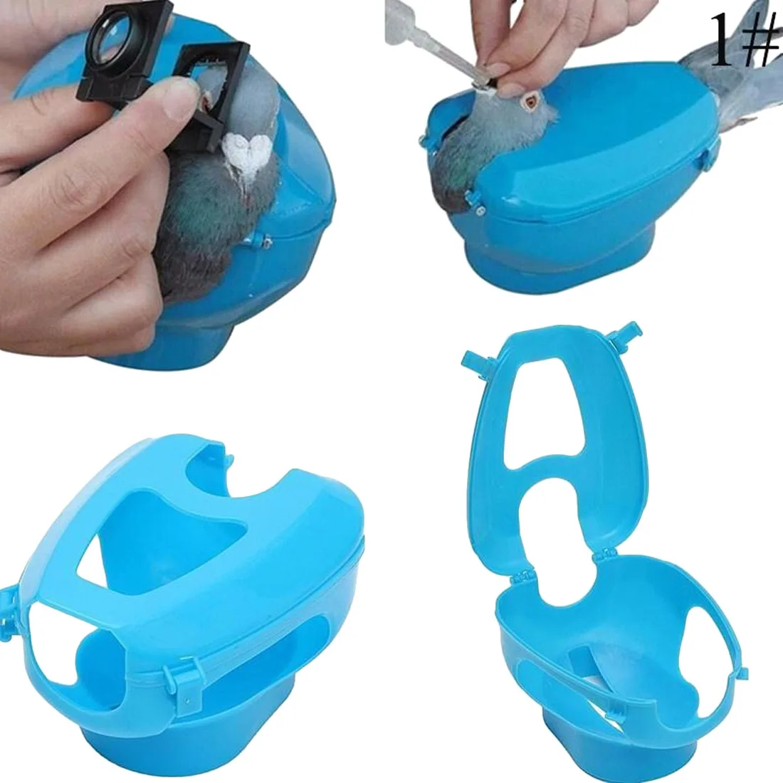 1PC Blue White Plastic Racing Pigeon Easy Holder Bird Fixed Frame Rack Medicine Feeder
1PC Blue White Plastic Racing Pigeon Easy Holder Bird Fixed Frame Rack Medicine Feeder