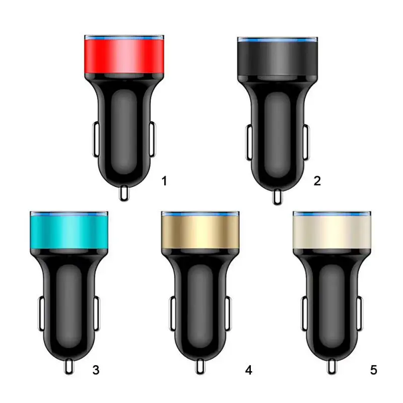 Universal Compatible Car Charger Adapter Cigarette Lighter Metal LED Display Car Voltage Detector Dual USB Car Charger
Universal Compatible Car Charger Adapter Cigarette Lighter Metal LED Display Car Voltage Detector Dual USB Car Charger