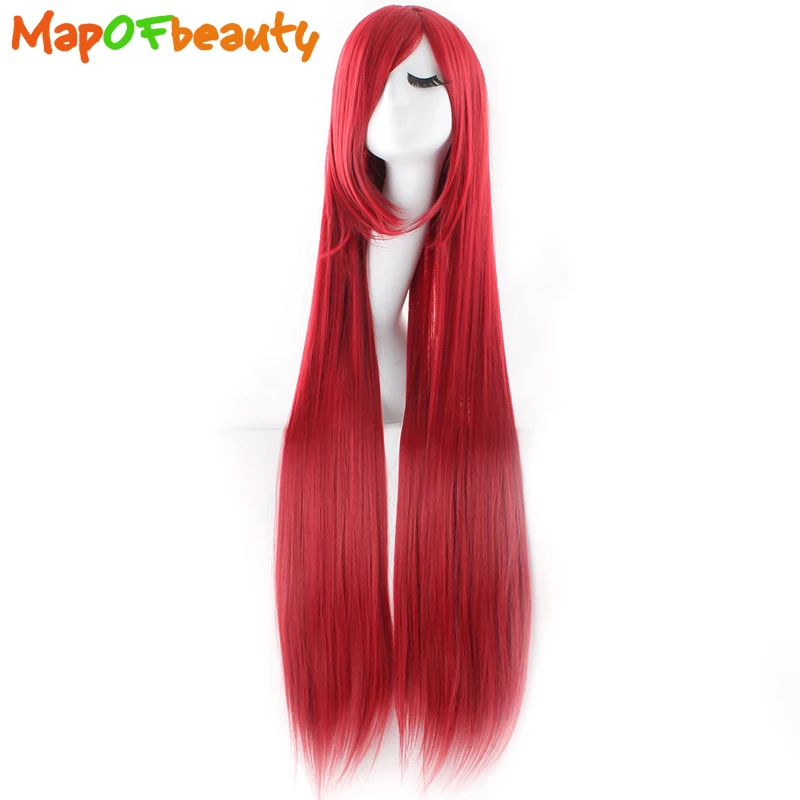 MapofBeauty 39" Long Straight Cosplay Wigs Dark Red Color Wig Costume TouHouProject Hairpiece Heat Resistant Synthetic Hair
MapofBeauty 39" Long Straight Cosplay Wigs Dark Red Color Wig Costume TouHouProject Hairpiece Heat Resistant Synthetic Hair