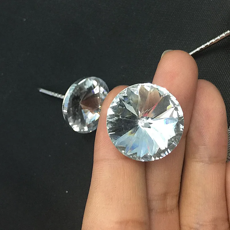 20pcs/lot 20mm Acrylic Glass Crystal Buttons Upholstery Nail Stud Sofa Bed Headboard Decor Furniture Nails Free Shipping
20pcs/lot 20mm Acrylic Glass Crystal Buttons Upholstery Nail Stud Sofa Bed Headboard Decor Furniture Nails Free Shipping
