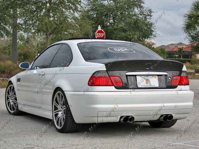2000-2006 BMW E46 3 Series 2D Coupe & M3 CSL Style Trunk FRP (19)