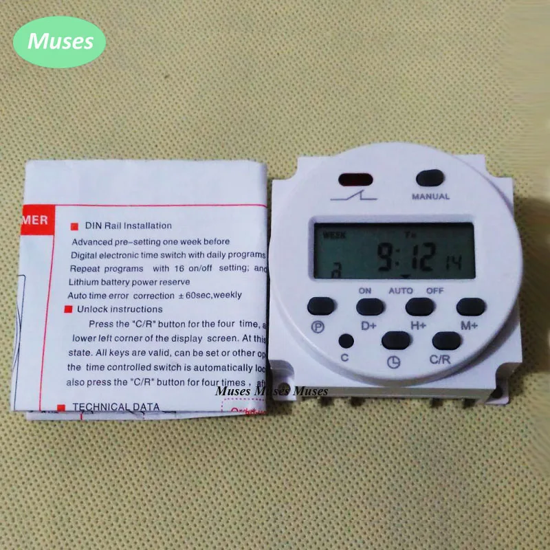 TIMER Wholesale Digital Programmable 12V DC Timer Switch Relay Control for Electrical Equipments
TIMER Wholesale Digital Programmable 12V DC Timer Switch Relay Control for Electrical Equipments