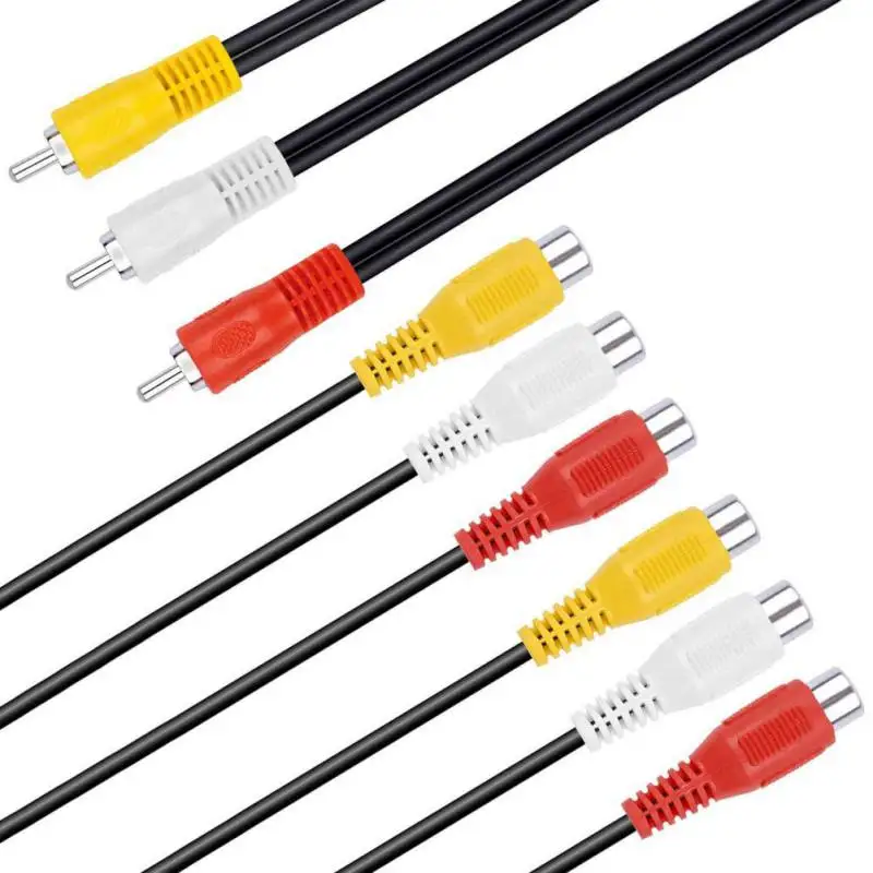 3 RCA male TO 6 RCA Female Jack Splitter Audio Video AV Adapter Cable for Speaker Computer DV Player Adapter
3 RCA male TO 6 RCA Female Jack Splitter Audio Video AV Adapter Cable for Speaker Computer DV Player Adapter