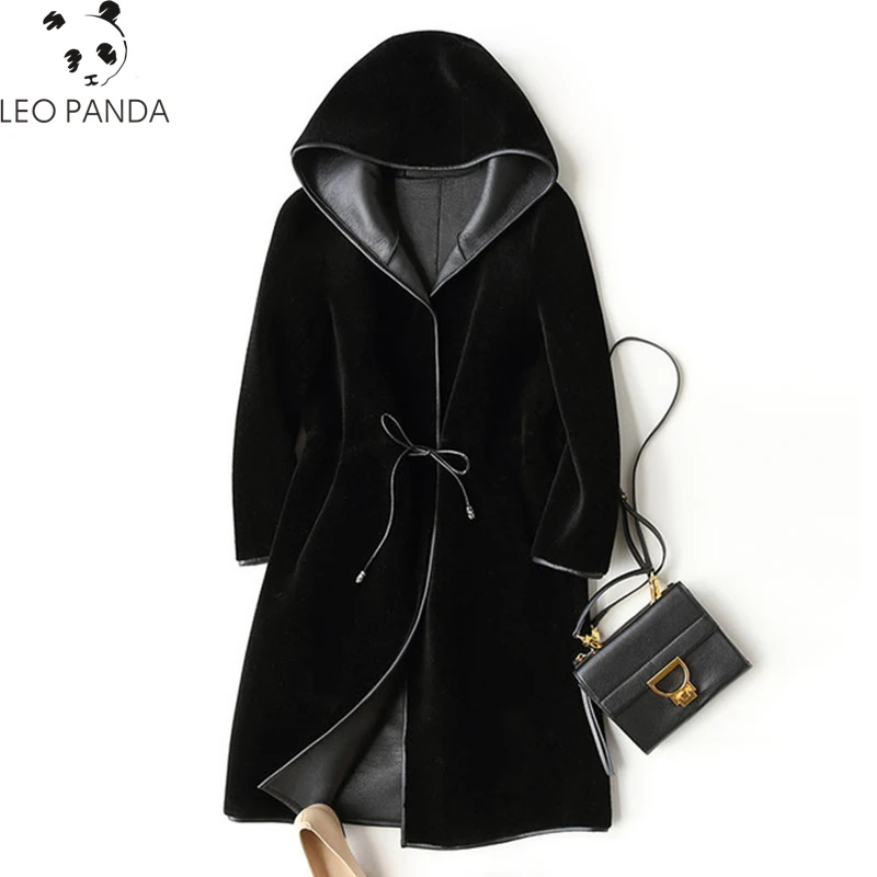 New Superior quality Wool Real Fur Coat For Women Winter Sheep Jackets And Coats Long Hooded PU Leather Lining Overcoat LYW39
New Superior quality Wool Real Fur Coat For Women Winter Sheep Jackets And Coats Long Hooded PU Leather Lining Overcoat LYW39