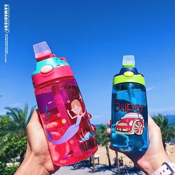 500ml Cute Animal Cartoon Water Bottle Child Kid Plastic Straw Bottles Summer Outdoor Leakproof Drinkware BPA Free
500ml Cute Animal Cartoon Water Bottle Child Kid Plastic Straw Bottles Summer Outdoor Leakproof Drinkware BPA Free
