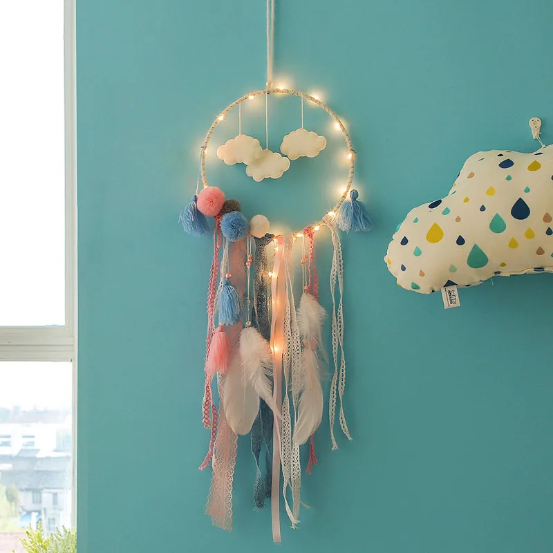 LED nordic dream catcher cloud dreamcatcher lights baby kids room decoration girl room decor gift for girl
LED nordic dream catcher cloud dreamcatcher lights baby kids room decoration girl room decor gift for girl
