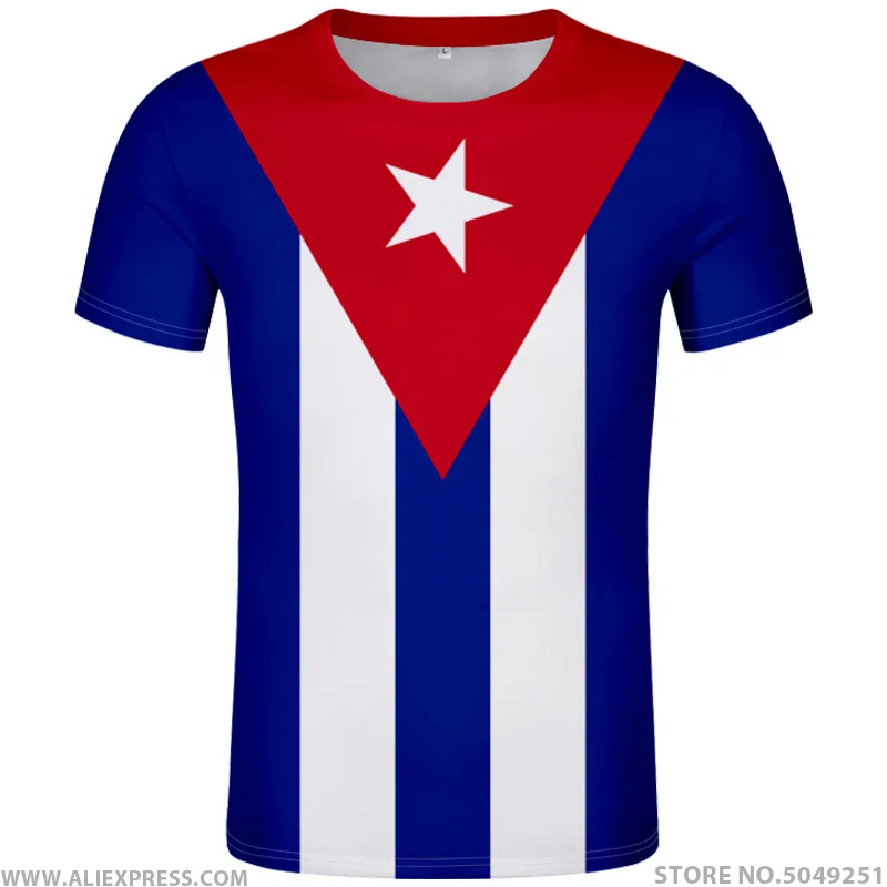 CUBA t shirt diy free custom made name number t-shirt nation flags spanish country cu Ernesto Guevara print photo cuban clothing
CUBA t shirt diy free custom made name number t-shirt nation flags spanish country cu Ernesto Guevara print photo cuban clothing