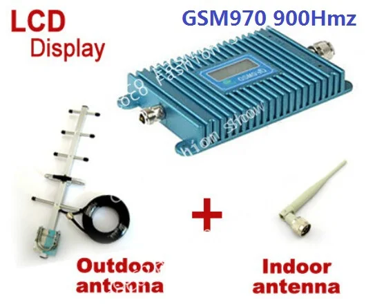 LCD Display GSM repeater 900Mhz cell mobile phone signal booster,GSM Cellular signal booster repeater amplifier + gsm Antenna
LCD Display GSM repeater 900Mhz cell mobile phone signal booster,GSM Cellular signal booster repeater amplifier + gsm Antenna