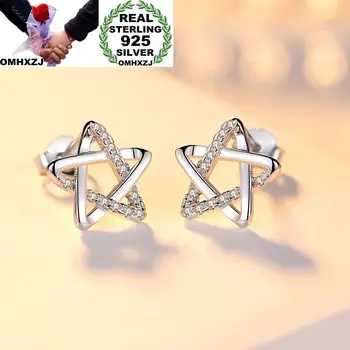 OMHXZJ Wholesale European Fashion Woman Girl Party Wedding Gift Star White AAA Zircon S925 Sterling Silver Stud Earrings EA169
OMHXZJ Wholesale European Fashion Woman Girl Party Wedding Gift Star White AAA Zircon S925 Sterling Silver Stud Earrings EA169