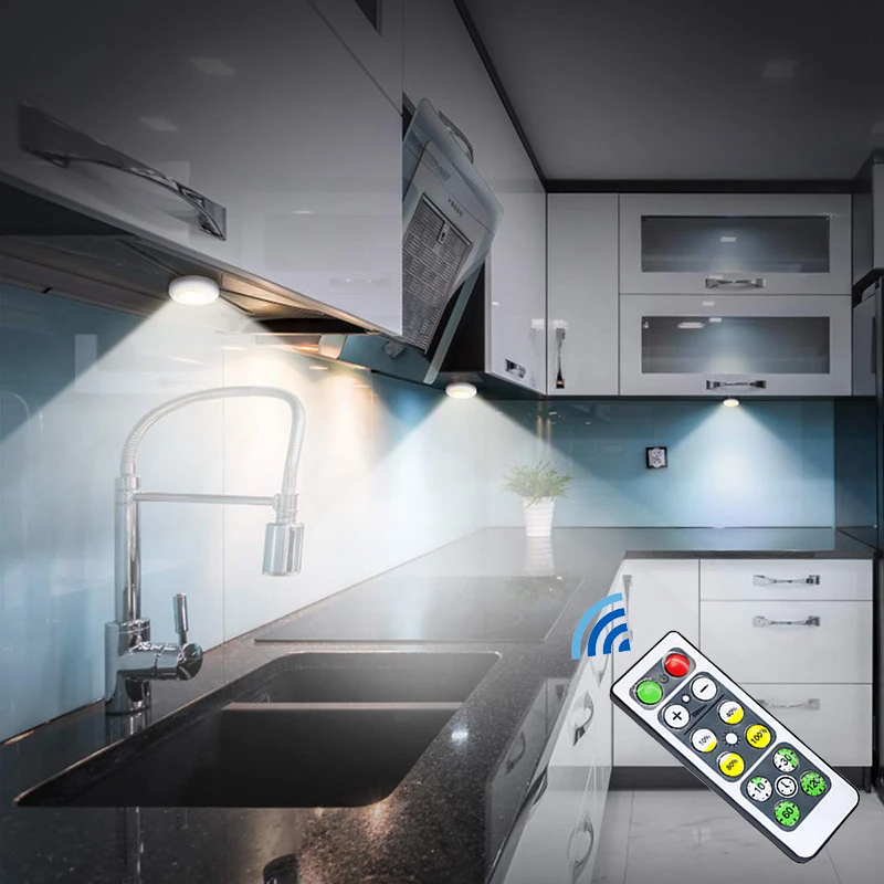 HKZZI 5PCS LED Dimmable Touch Sensor Wireless LED Puck Light Under Cabinet Lighting with Remote Control White /Warm Night Lamps
HKZZI 5PCS LED Dimmable Touch Sensor Wireless LED Puck Light Under Cabinet Lighting with Remote Control White /Warm Night Lamps
