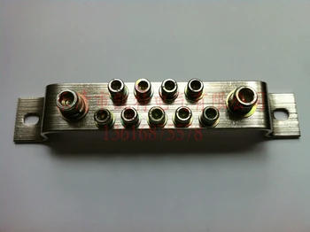 Double-row 11 holes up, specification 2.5 * 25, copper grounding, grounding Busbar, double rows of grounding line
Double-row 11 holes up, specification 2.5 * 25, copper grounding, grounding Busbar, double rows of grounding line
