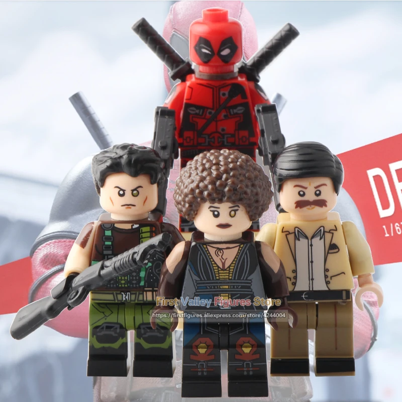 DR.TONG Deadpool 2 Movie Action Figure Super Heroes Domino Cable Peter Deadpool Building Block Bricks Toys for Children WM6034
DR.TONG Deadpool 2 Movie Action Figure Super Heroes Domino Cable Peter Deadpool Building Block Bricks Toys for Children WM6034