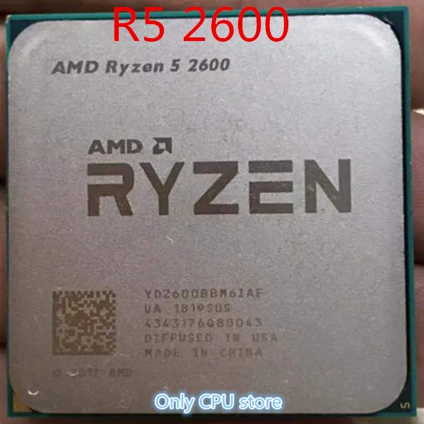 AMD Ryzen 5 2600 R5 2600 3.4 GHz Six-Core Twelve-Core 65W CPU Processor YD2600BBM6IAF Socket AM4
AMD Ryzen 5 2600 R5 2600 3.4 GHz Six-Core Twelve-Core 65W CPU Processor YD2600BBM6IAF Socket AM4