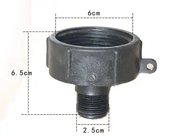 1000 litre IBC water tank and garden hose adapter fittings 60 MM Adaptor 2" to 0.75"
1000 litre IBC water tank and garden hose adapter fittings 60 MM Adaptor 2" to 0.75"