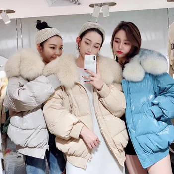 Big Real Fox Fur Collar 2019 Winter Jacket Women 90%White Duck Down Jacket Female Oversive Thick Warm Down Parka Women Down Coat
Big Real Fox Fur Collar 2019 Winter Jacket Women 90%White Duck Down Jacket Female Oversive Thick Warm Down Parka Women Down Coat