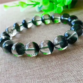 Natural Green Phantom Ghost Quartz Crystal Gemstone Bracelet 11.6mm Free Shipping
Natural Green Phantom Ghost Quartz Crystal Gemstone Bracelet 11.6mm Free Shipping