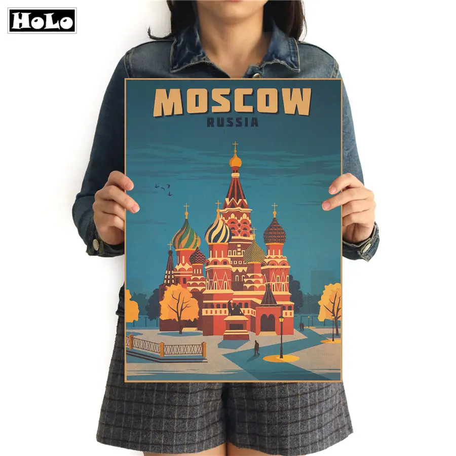 MOSCOW City Travel Vintage Poster Decorative Print Painting Classic Walls Paper Living Room Home Decor 42x30cm JDU02
MOSCOW City Travel Vintage Poster Decorative Print Painting Classic Walls Paper Living Room Home Decor 42x30cm JDU02